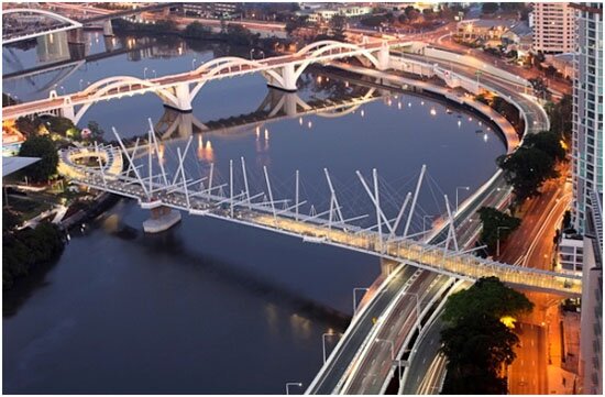 Kurilpa Bridge - Cox Rayner Architects - Arup